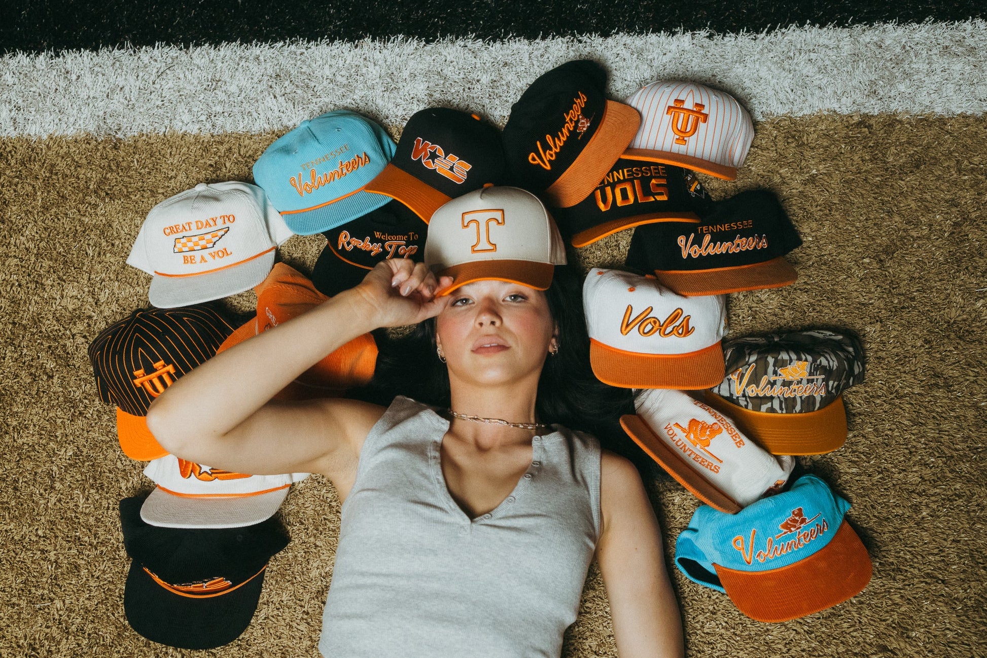 Power T Outline - Bad Day Hat Co