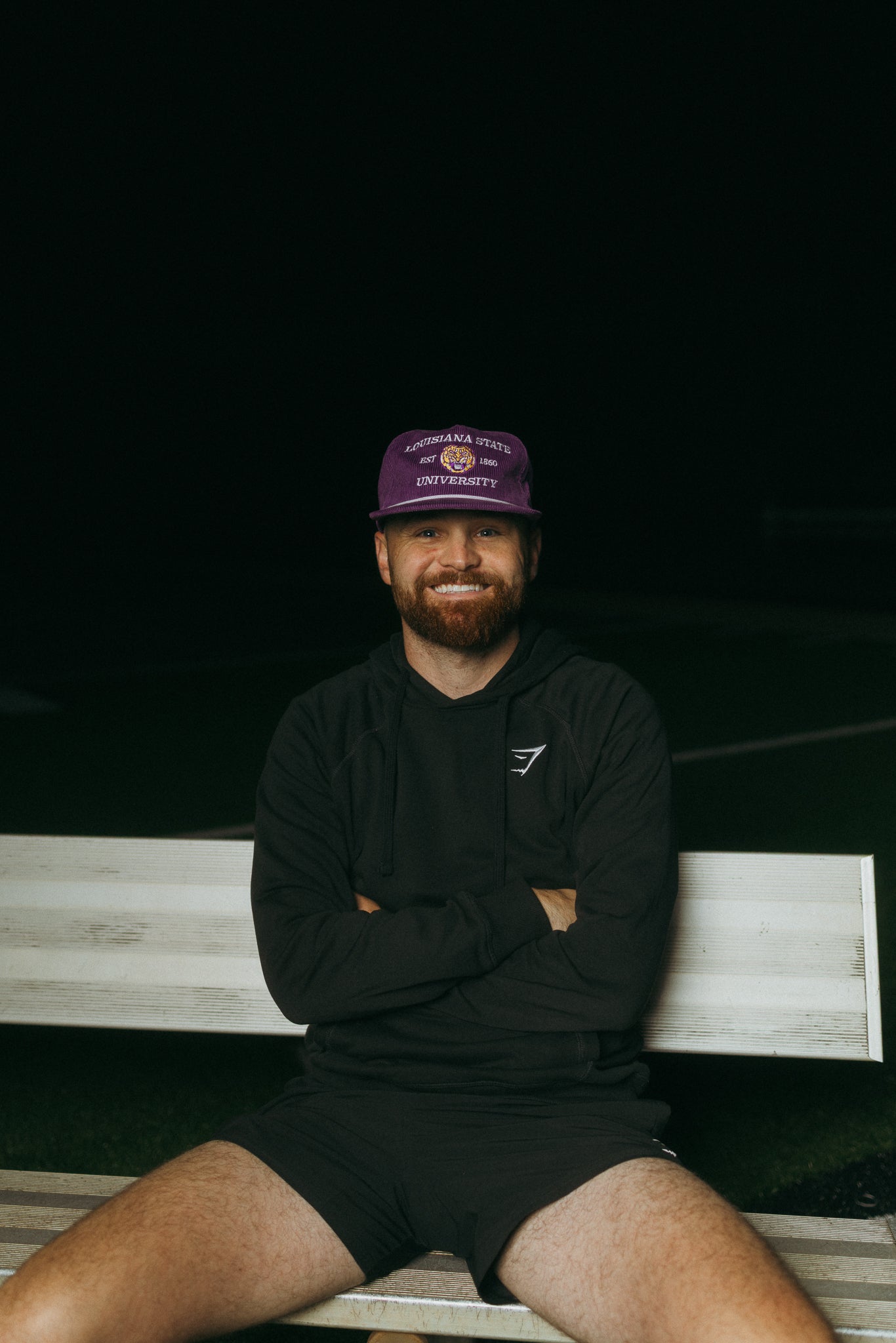 Purple Corduroy LSU Football - Bad Day Hat Co