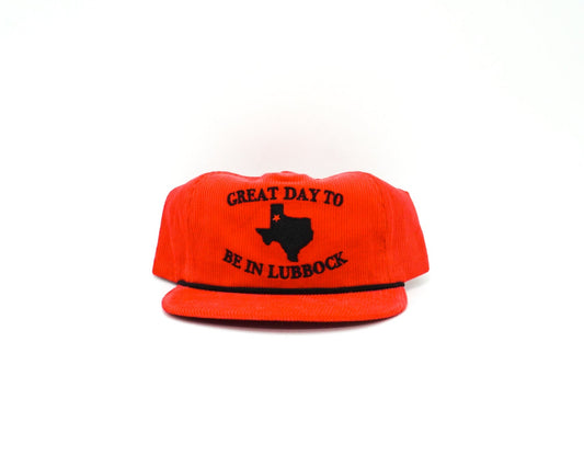 Red Great Day To Be In Lubbock - Bad Day Hat Co