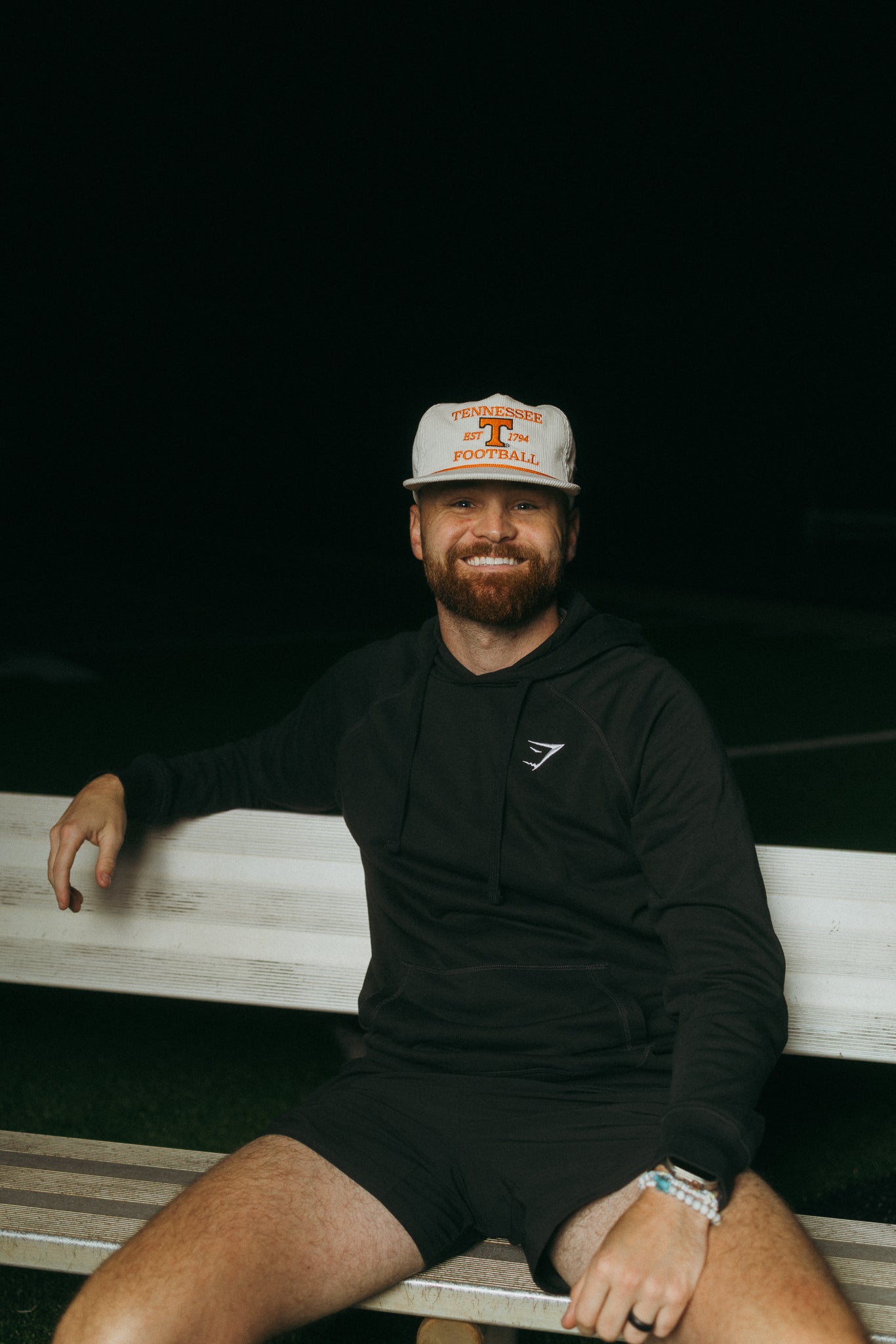 White Corduroy Tennessee Football - Bad Day Hat Co