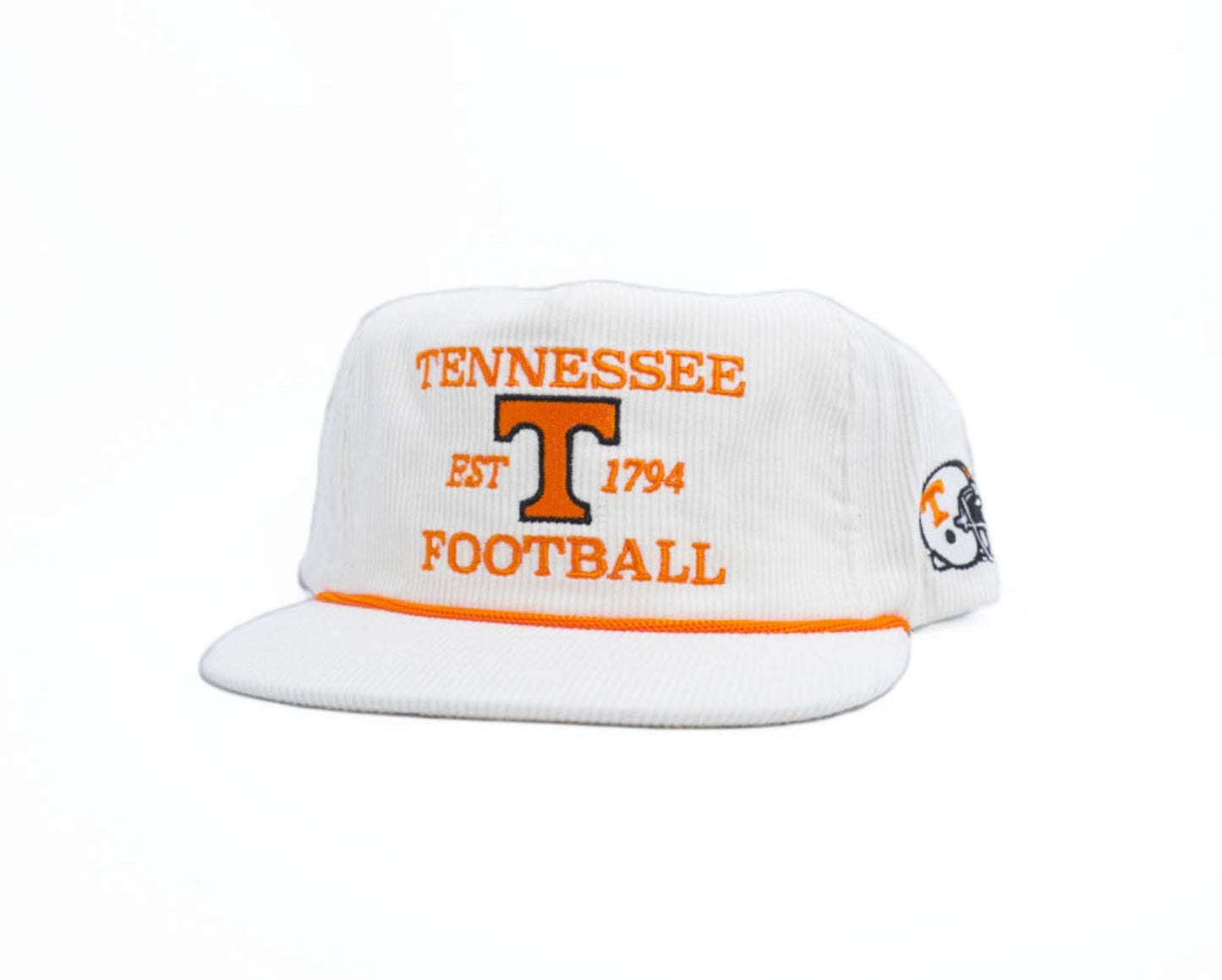 White Corduroy Tennessee Football - Bad Day Hat Co