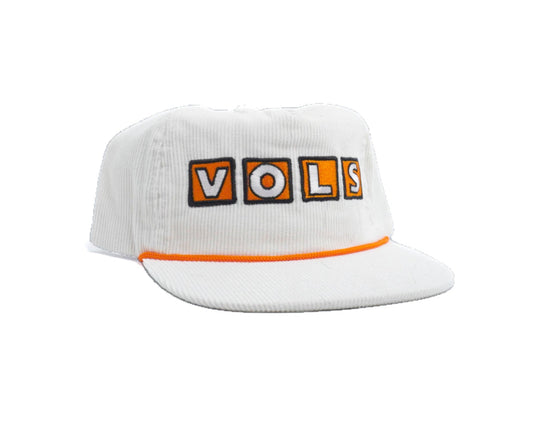White Vols Stadium Letters - Bad Day Hat Co