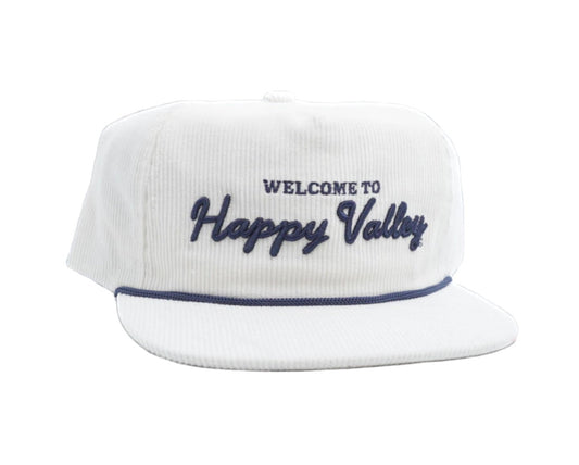 White Welcome To Happy Valley - Bad Day Hat Co